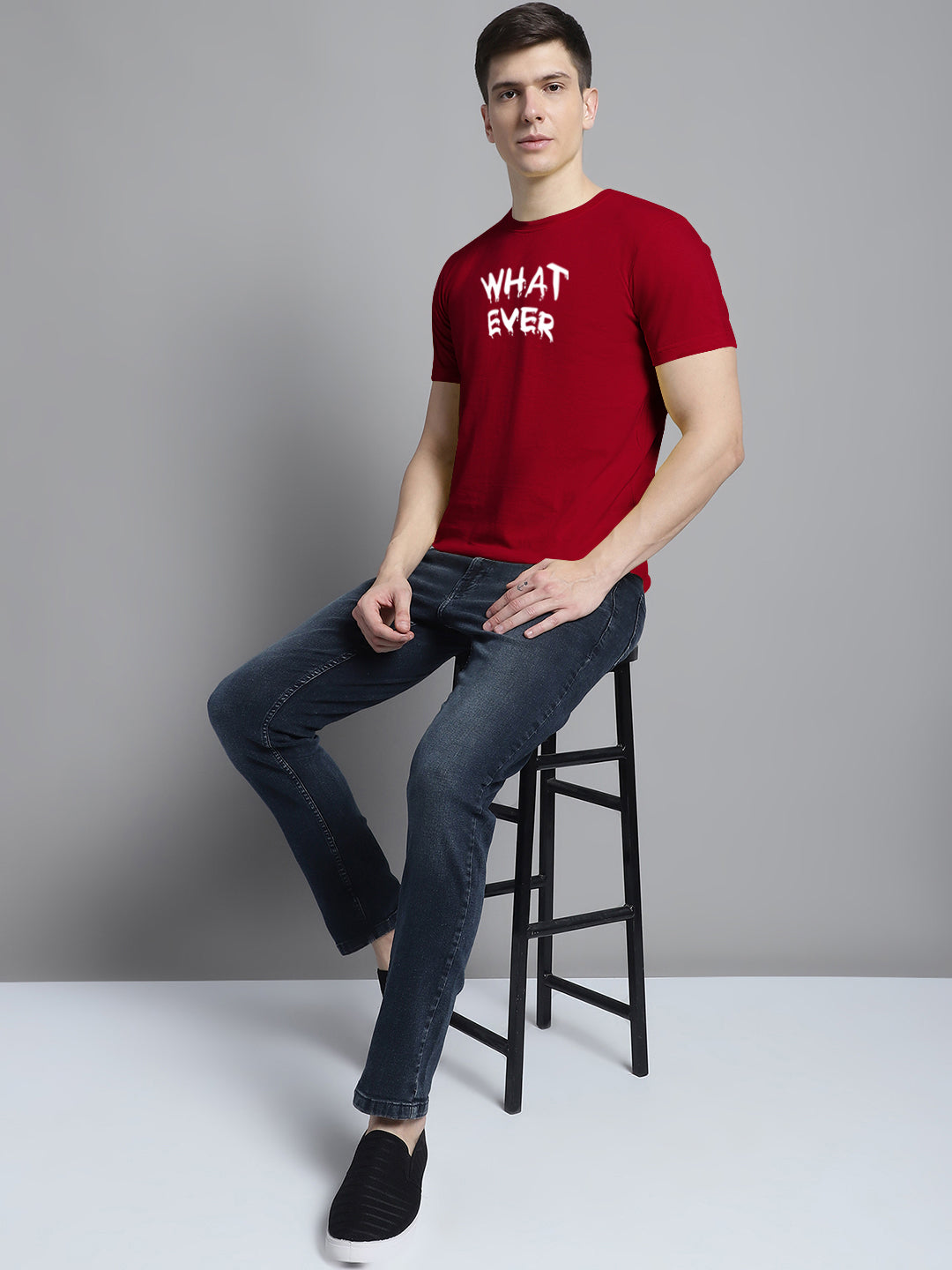 Fbar What Ever Cotton Round Neck T-Shirt - Friskers