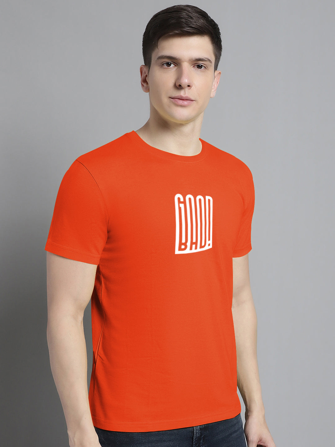 Fbar Good Bad Cotton Round Neck T-Shirt - Friskers