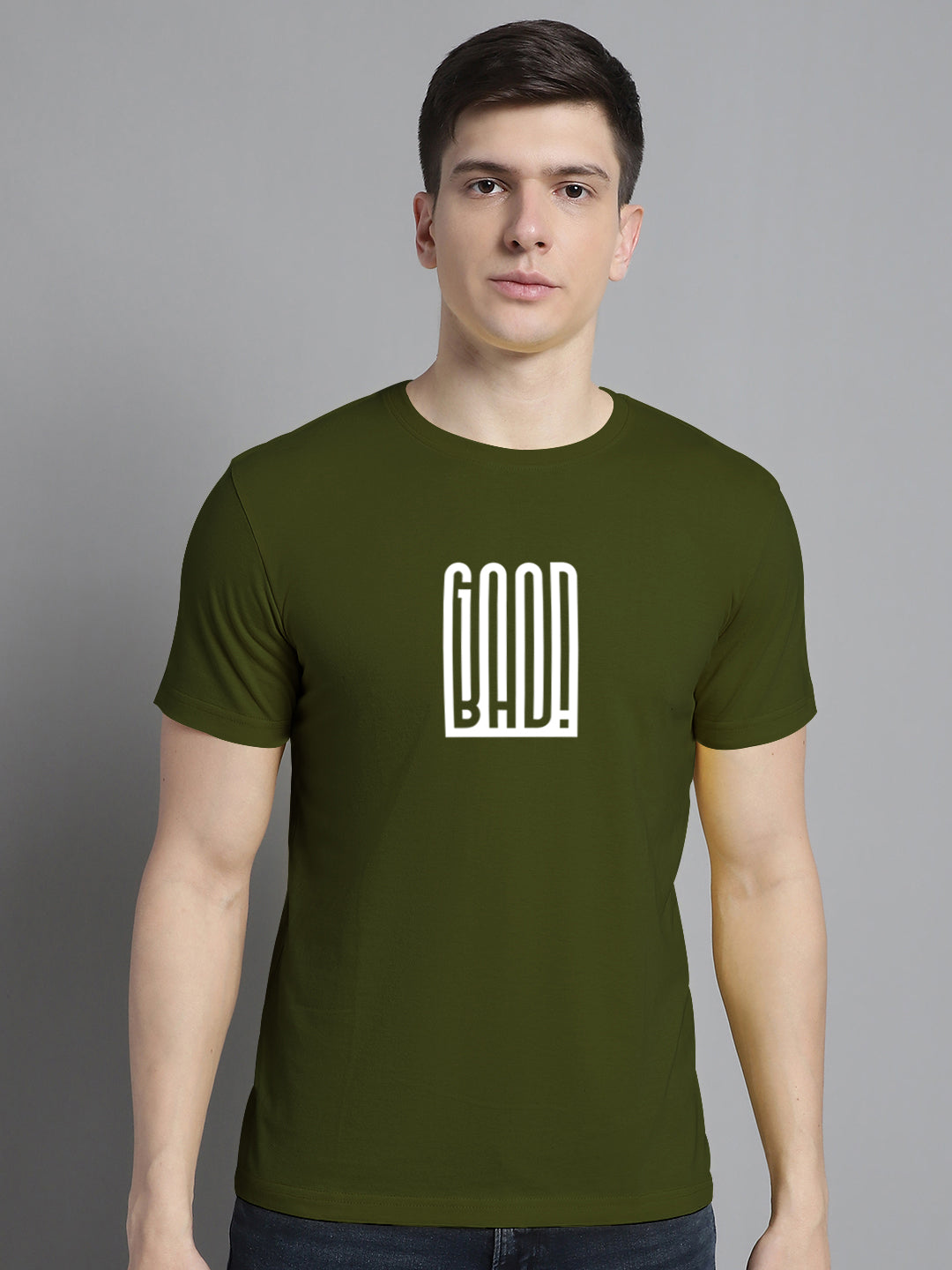 Fbar Good Bad Cotton Round Neck T-Shirt - Friskers
