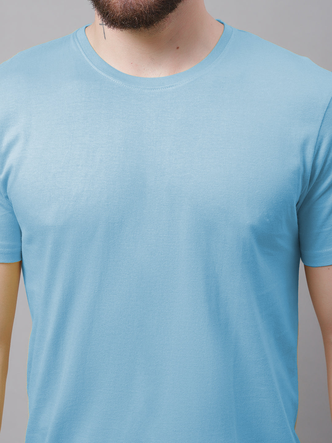 Men's Pack Of 2 Pure Cotton Half Sleeve T-shirt - Friskers
