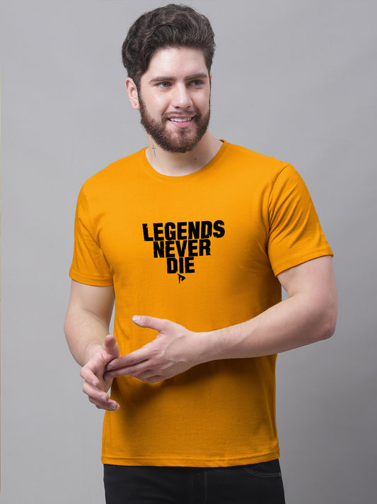 Men Legends Never Die Pure Cotton T-Shirt - Friskers