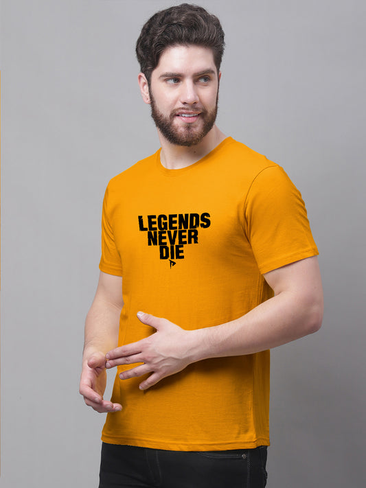 Men Legends Never Die Pure Cotton T-Shirt - Friskers