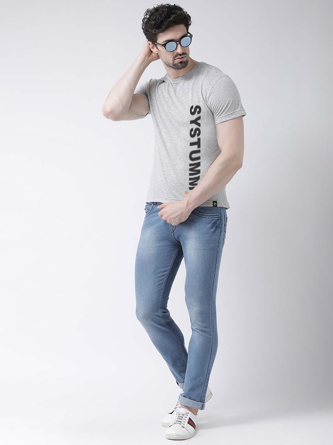 Friskers X Systumm Cotton Round Neck T-Shirt - Friskers