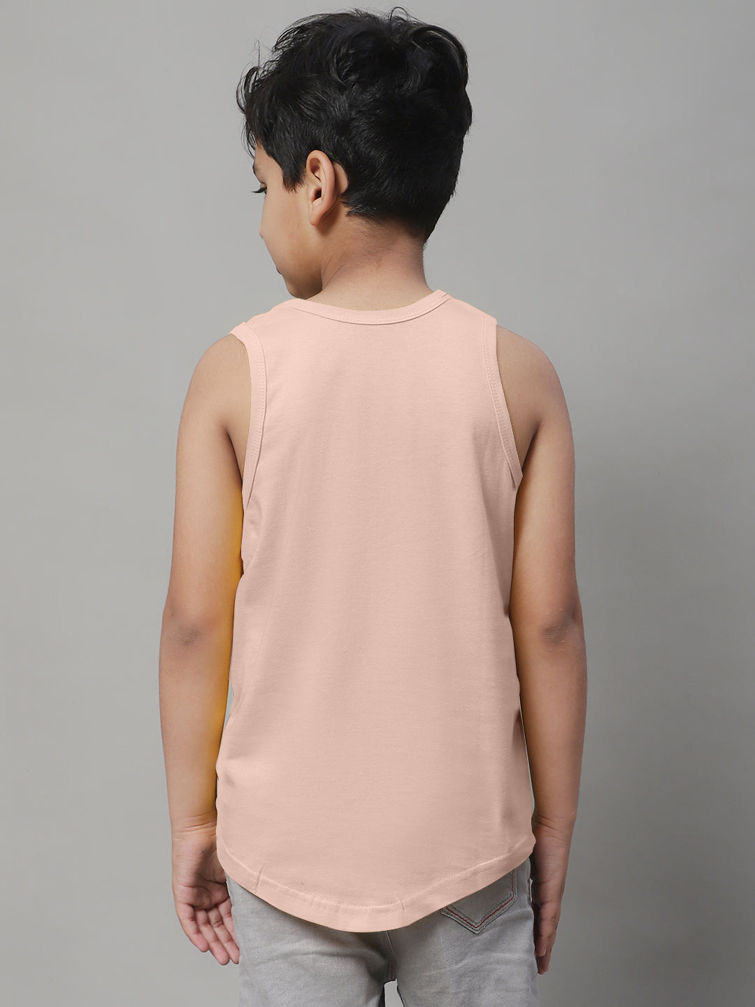 Pure Cotton Regular Fit 7-12Y Kids Vest - Friskers