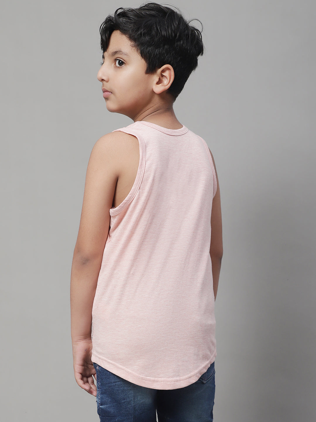 Kids Cool & Soft Solid Pure Cotton Vest - Friskers