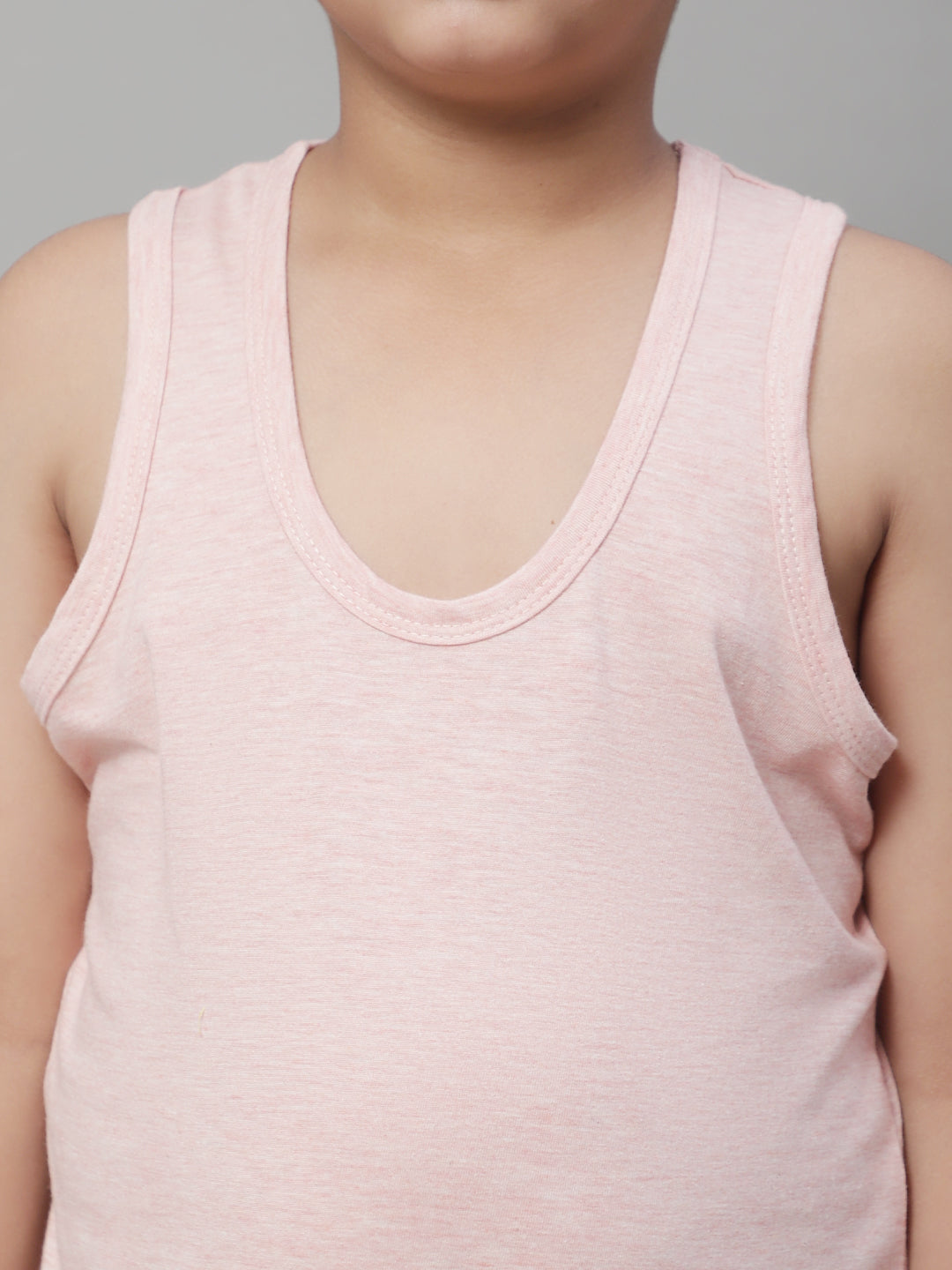 Kids Cool & Soft Solid Pure Cotton Vest - Friskers