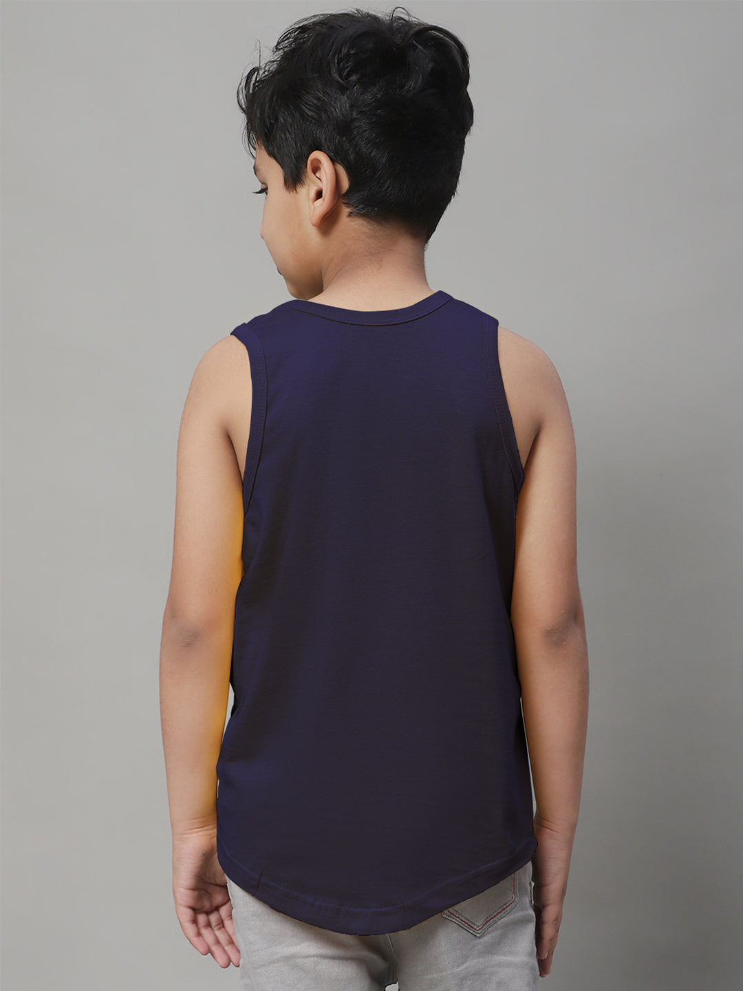 Kids Cool Vibes Printed Pure Cotton Classic Vest - Friskers