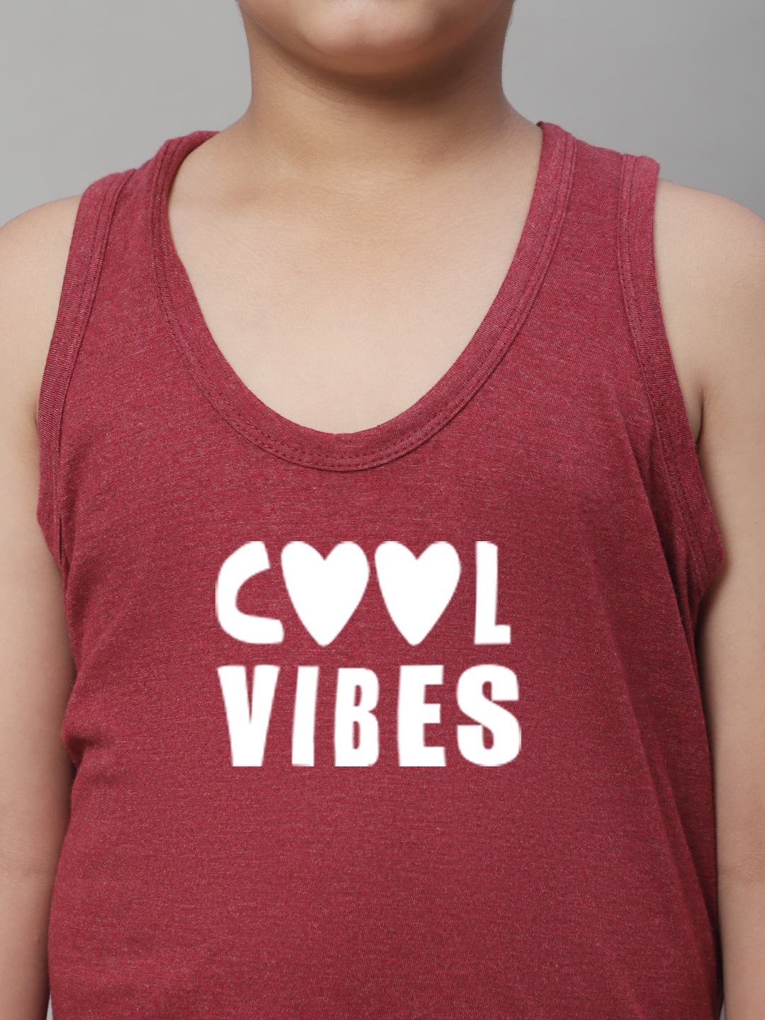 Kids Cool Vibes Soft Cotton Printed Vest - Friskers