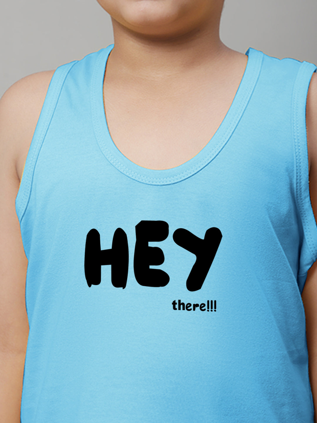 Boys Hey Regular Fit Printed Vest - Friskers