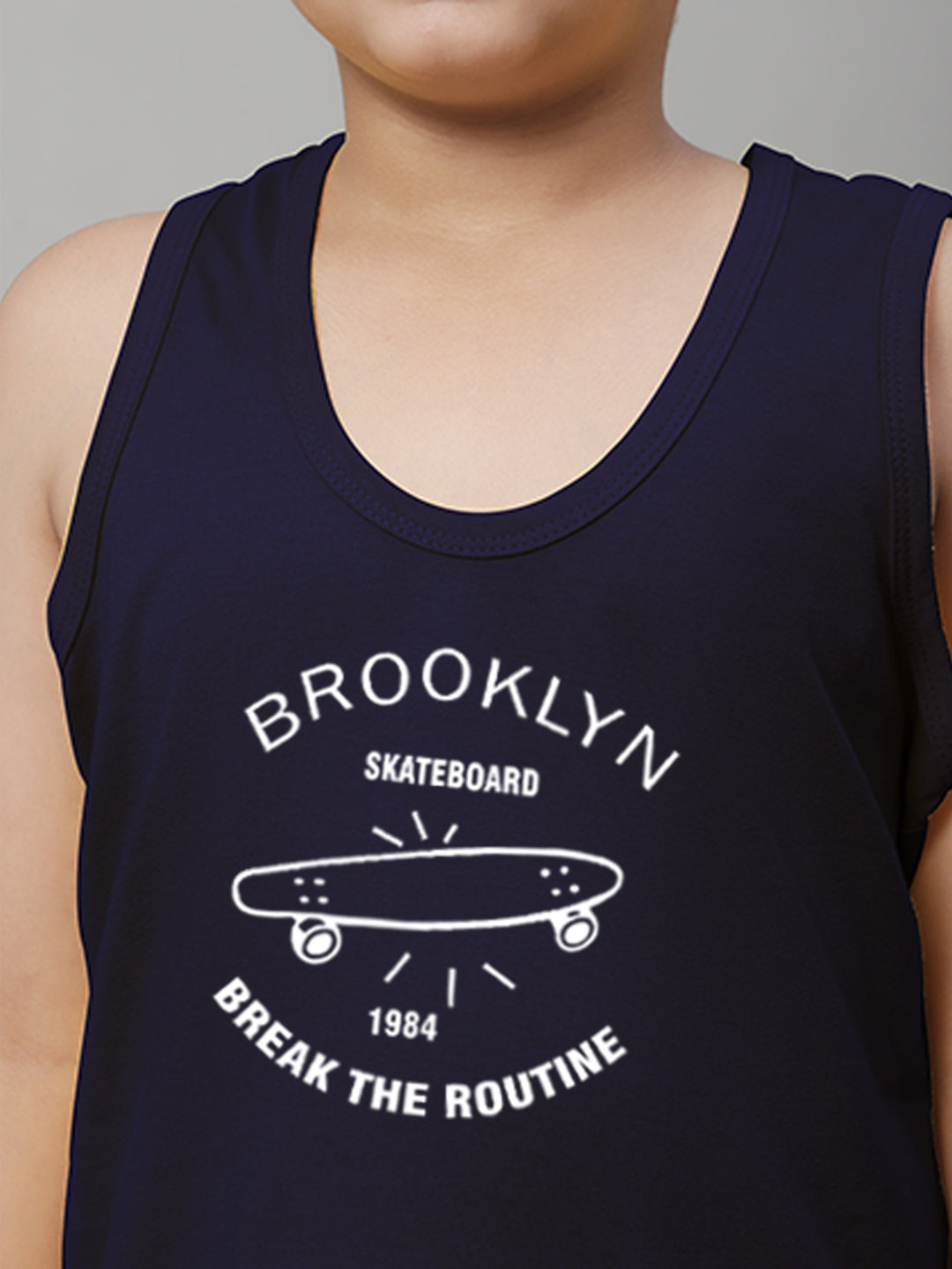 Boys Brooklyn Printed Regular Fit Vest - Friskers