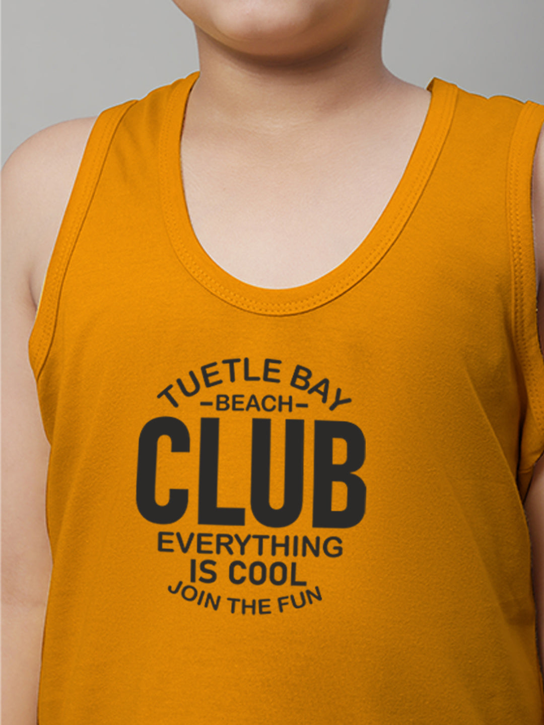 Boys Club Printed Regular Fit Vest - Friskers