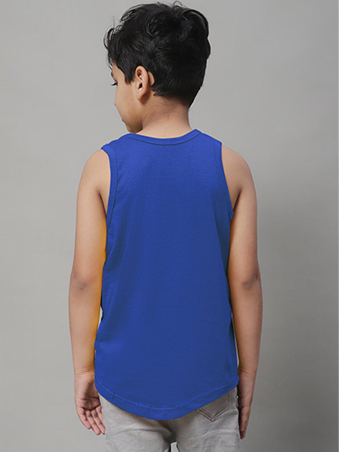 Boys Good Vibes Printed Regular Fit Vest - Friskers