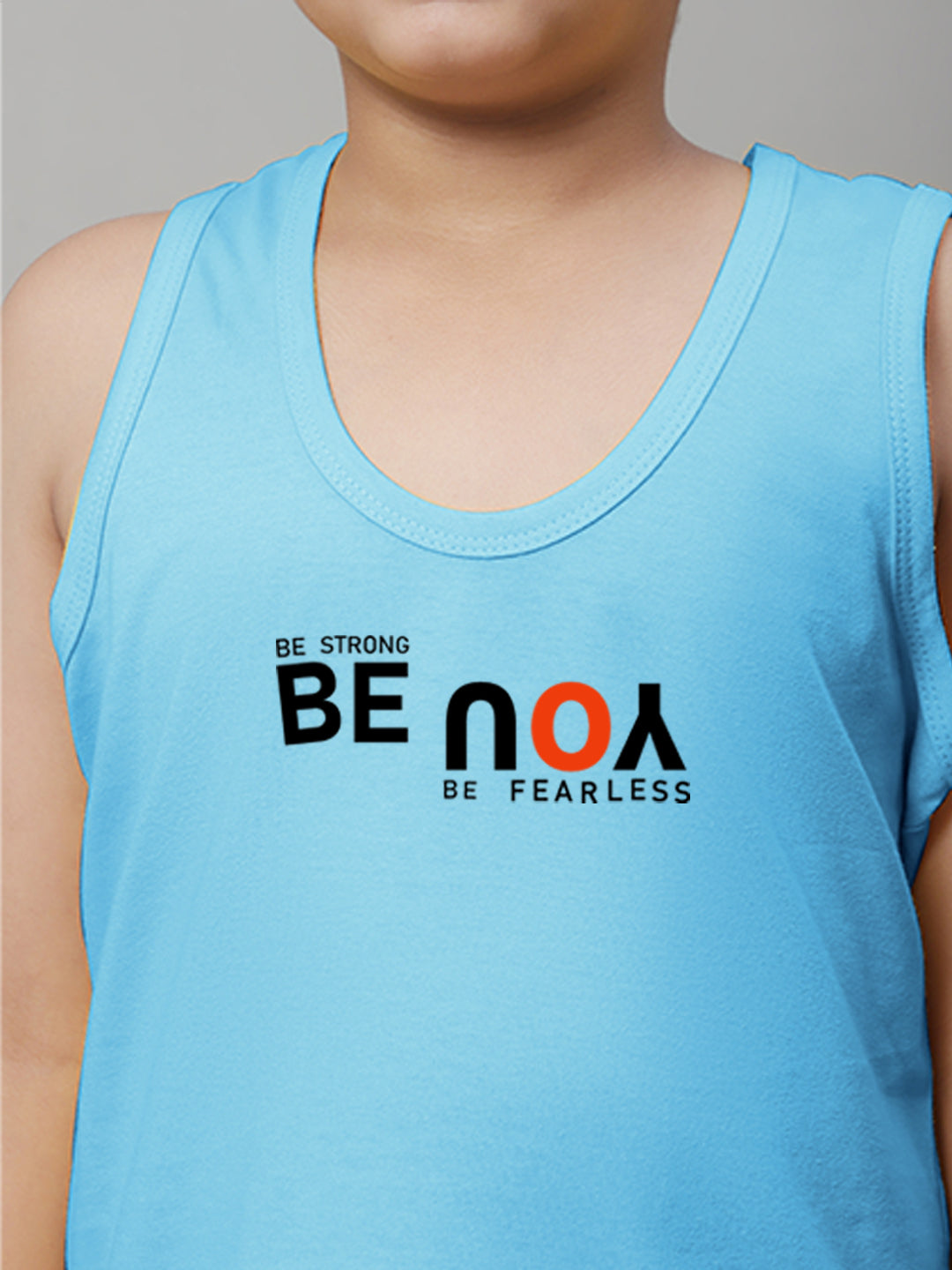 Boys Be You Printed Regular Fit Vest - Friskers