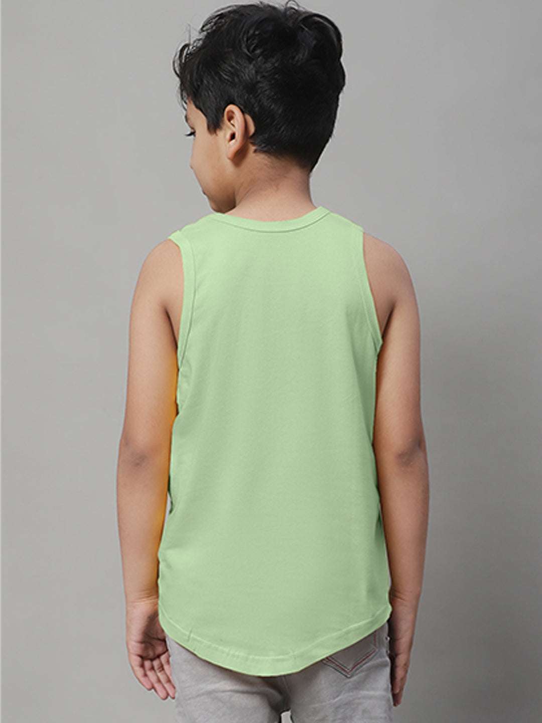 Boys Be You Printed Regular Fit Vest - Friskers