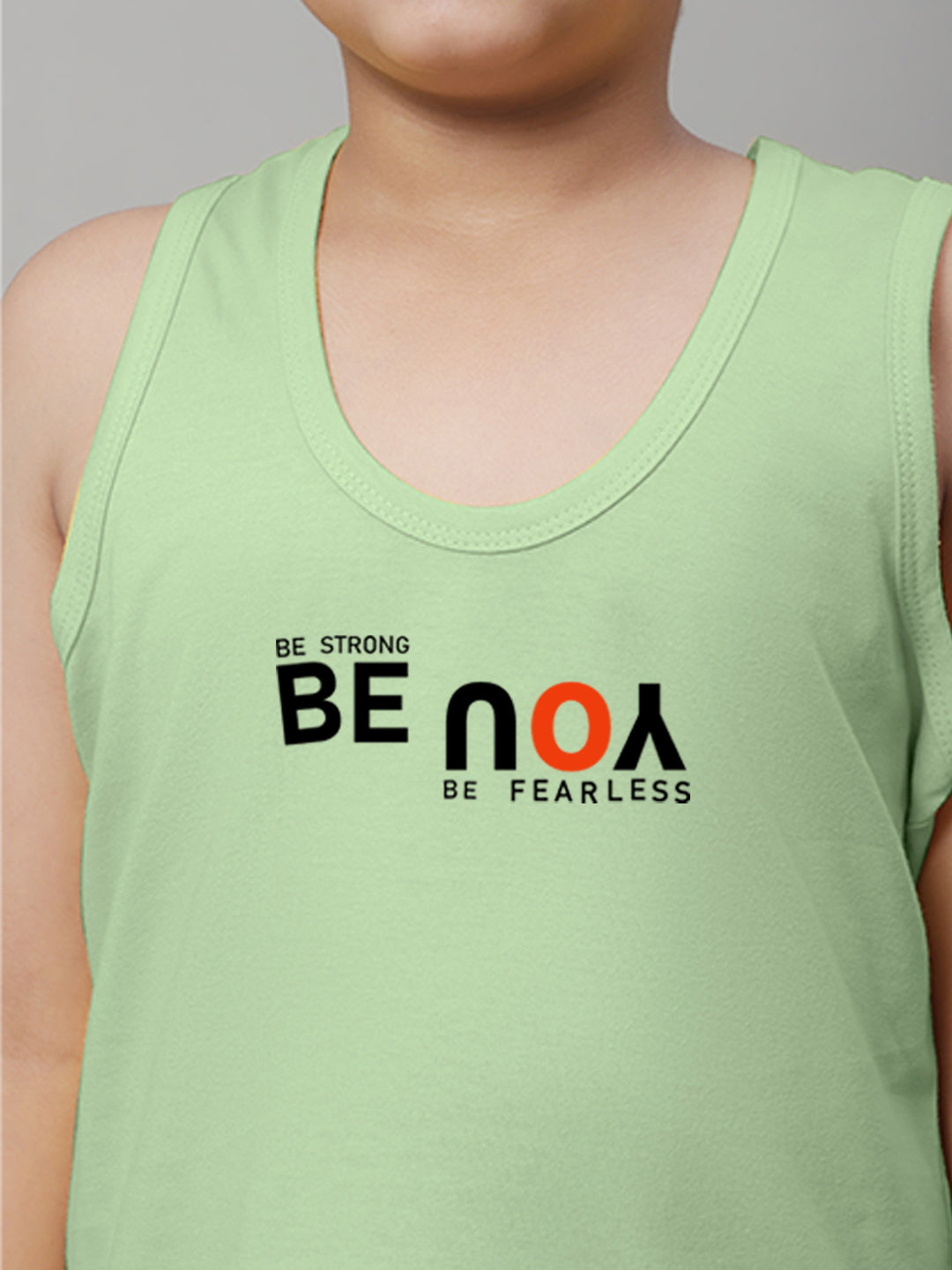 Boys Be You Printed Regular Fit Vest - Friskers