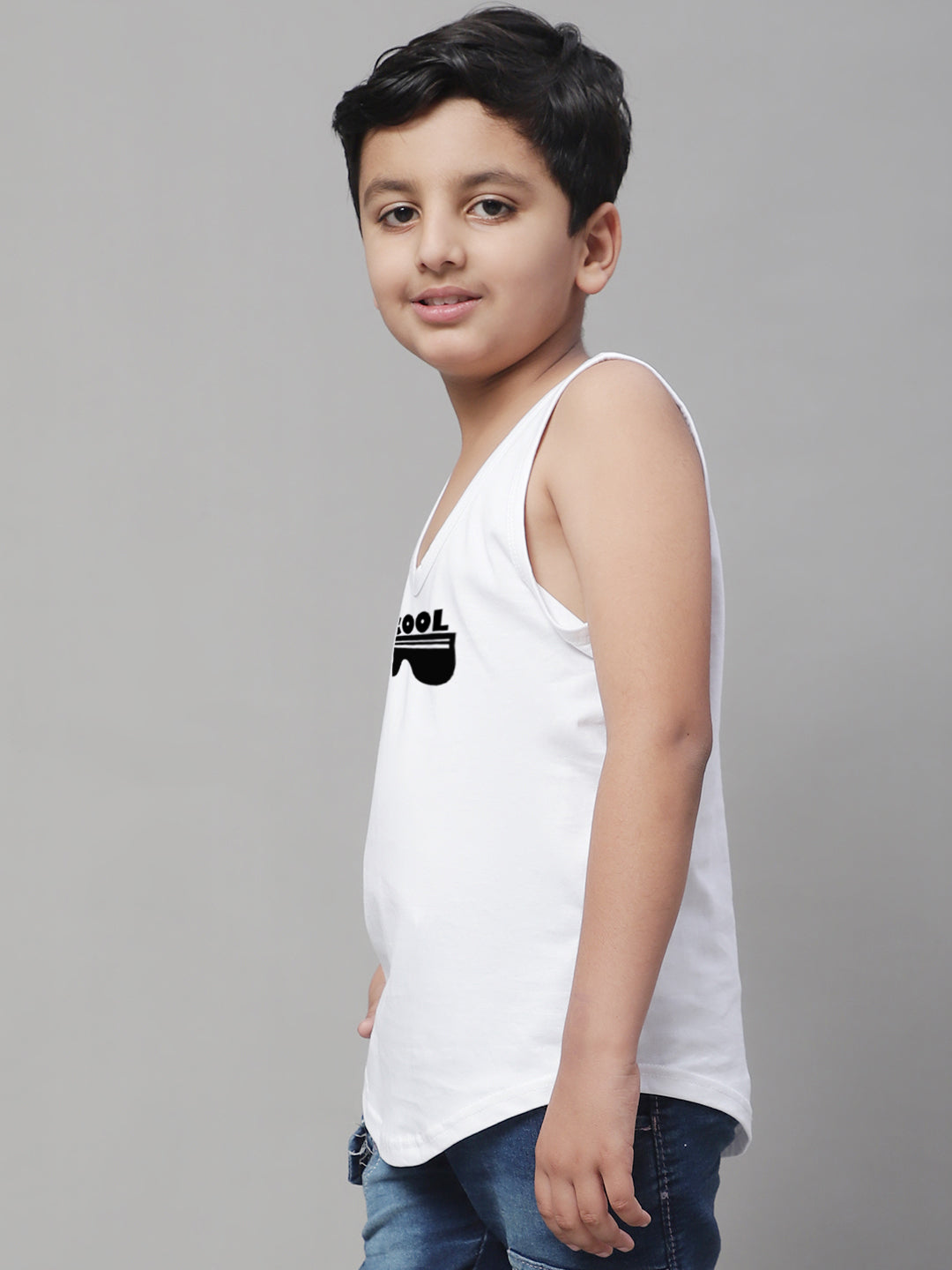Boys Cool Printed Regular Fit Vest - Friskers