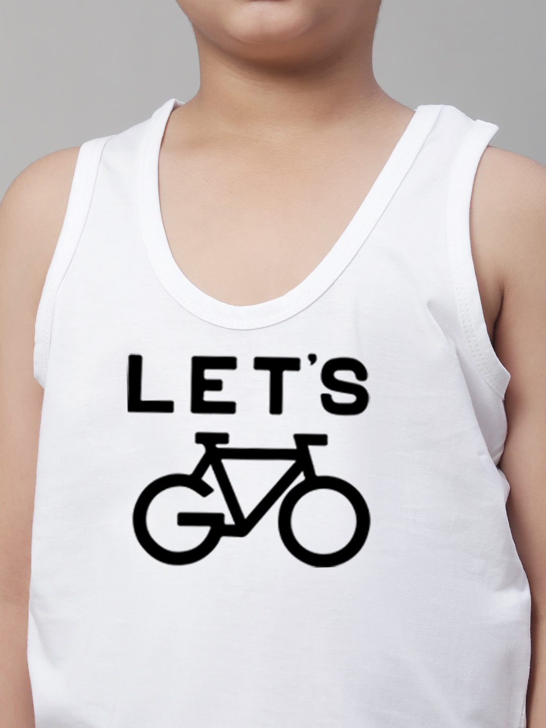 Boys Lets Printed Regular Fit Vest - Friskers