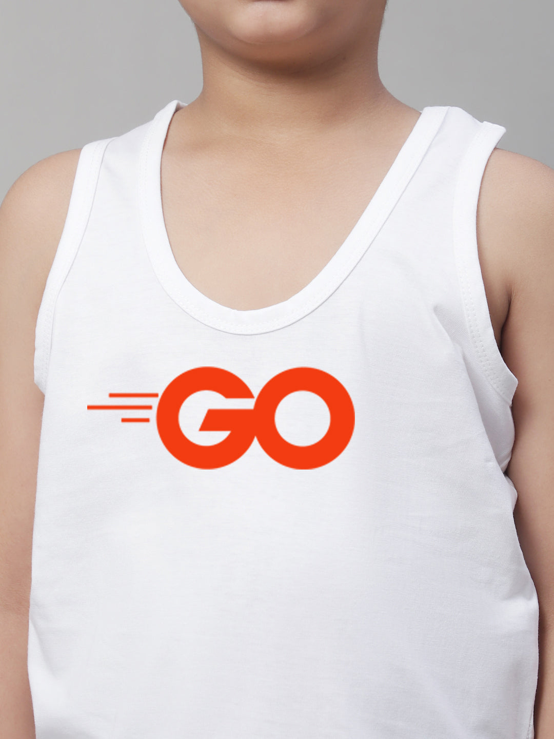Boys Go Printed Regular Fit Vest - Friskers