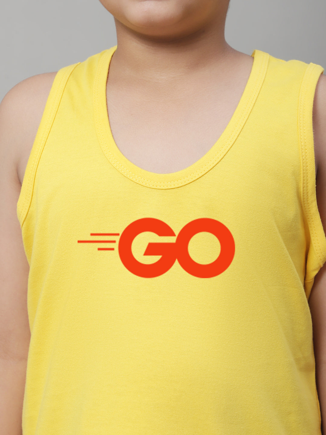 Boys Go Printed Regular Fit Vest - Friskers