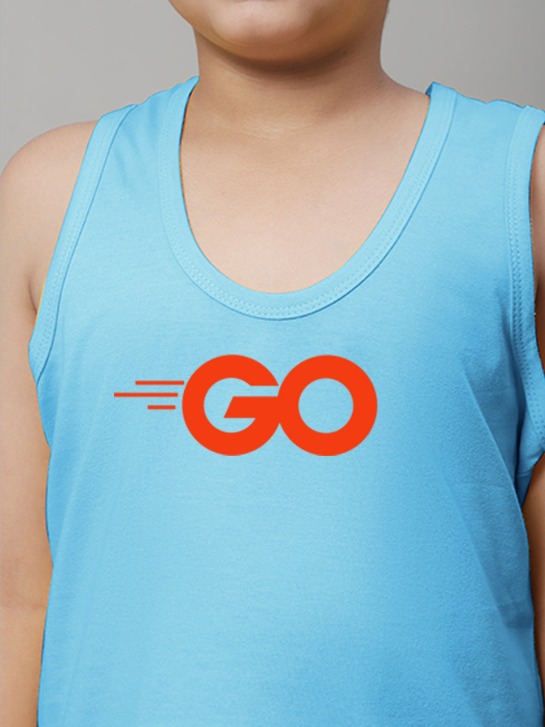 Boys Go Printed Regular Fit Vest - Friskers