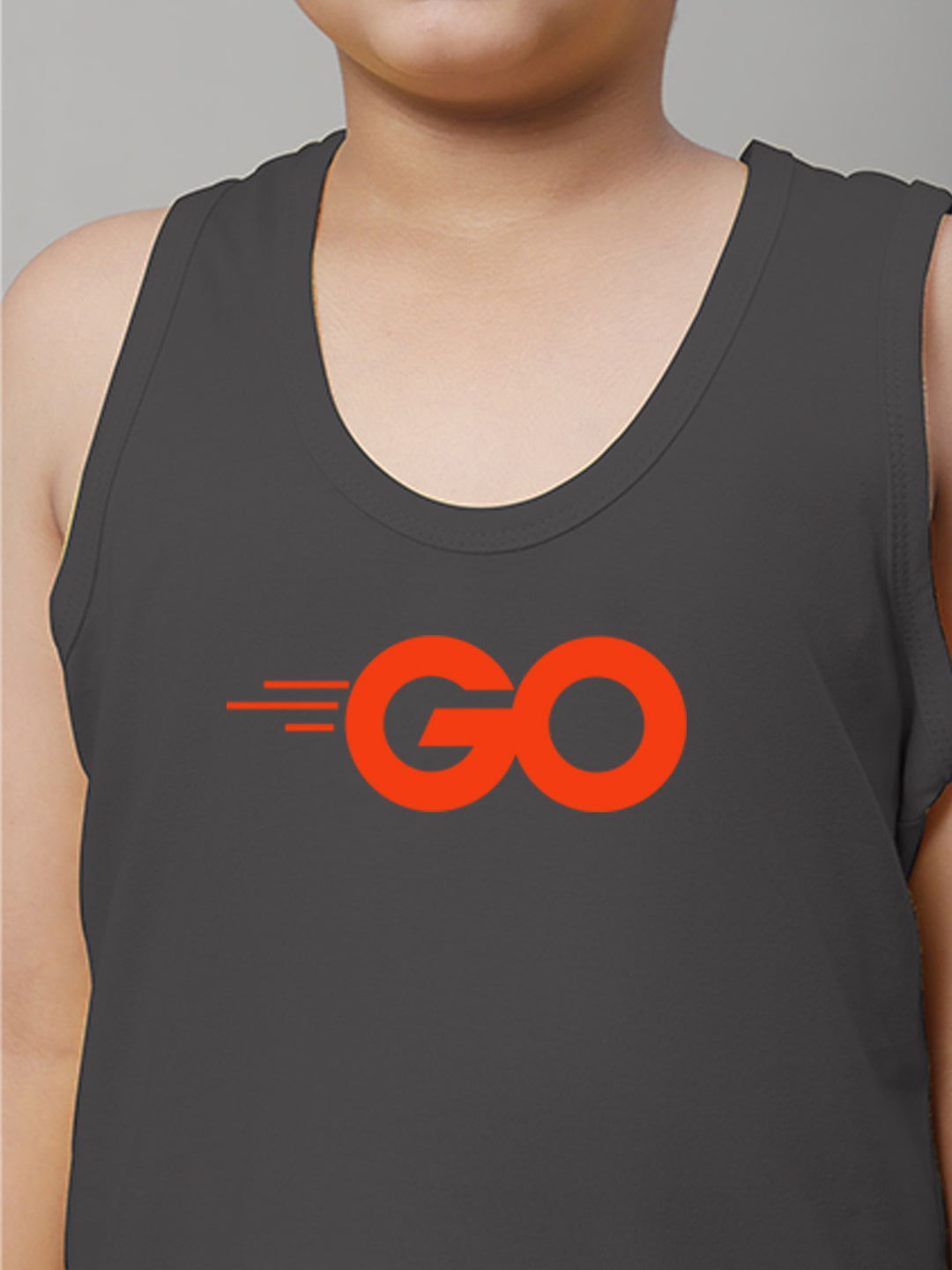 Boys Go Printed Regular Fit Vest - Friskers