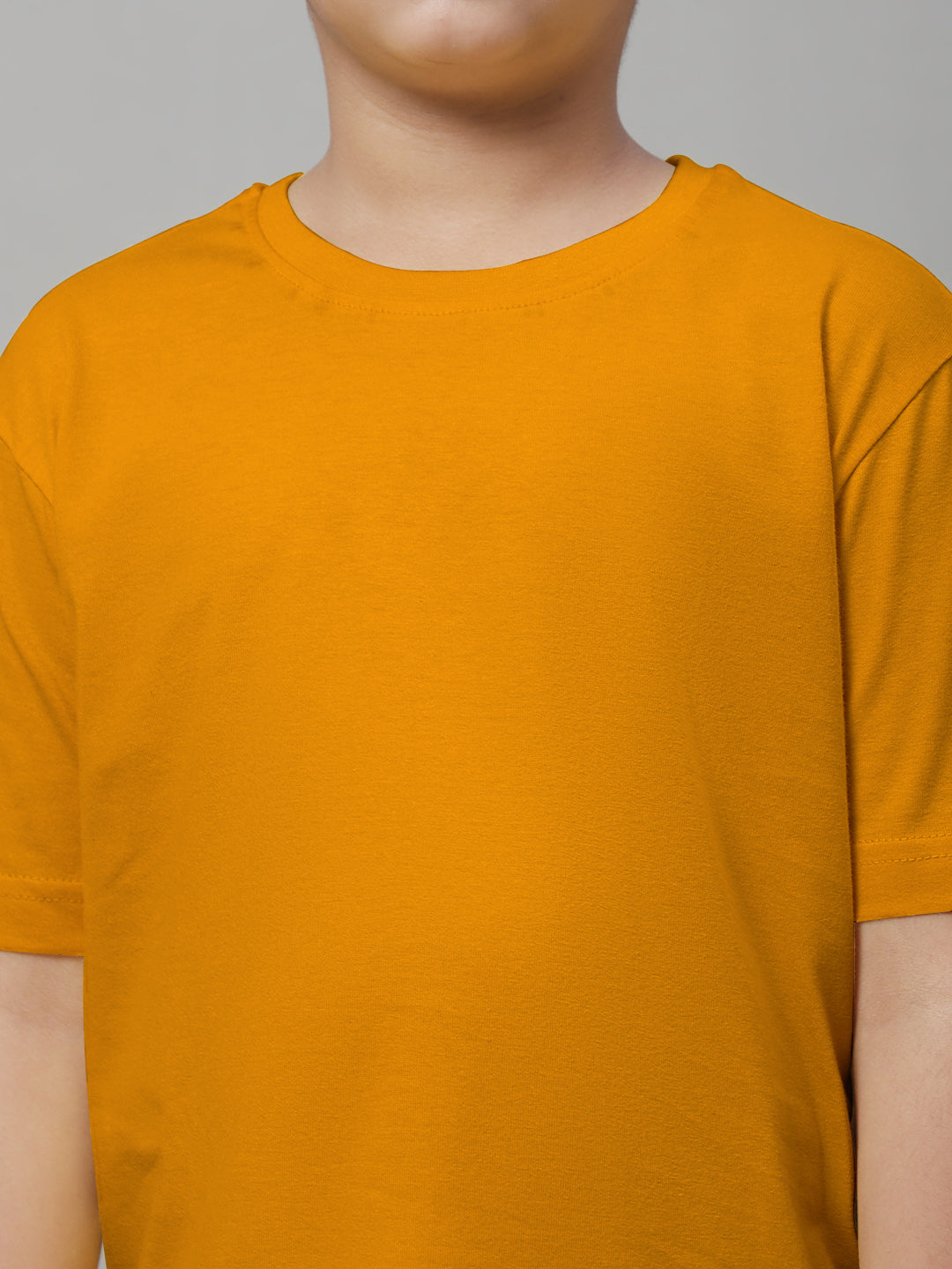 Pure Cotton Half Sleeves Round Neck 2-7Y Boys T-Shirt - Friskers