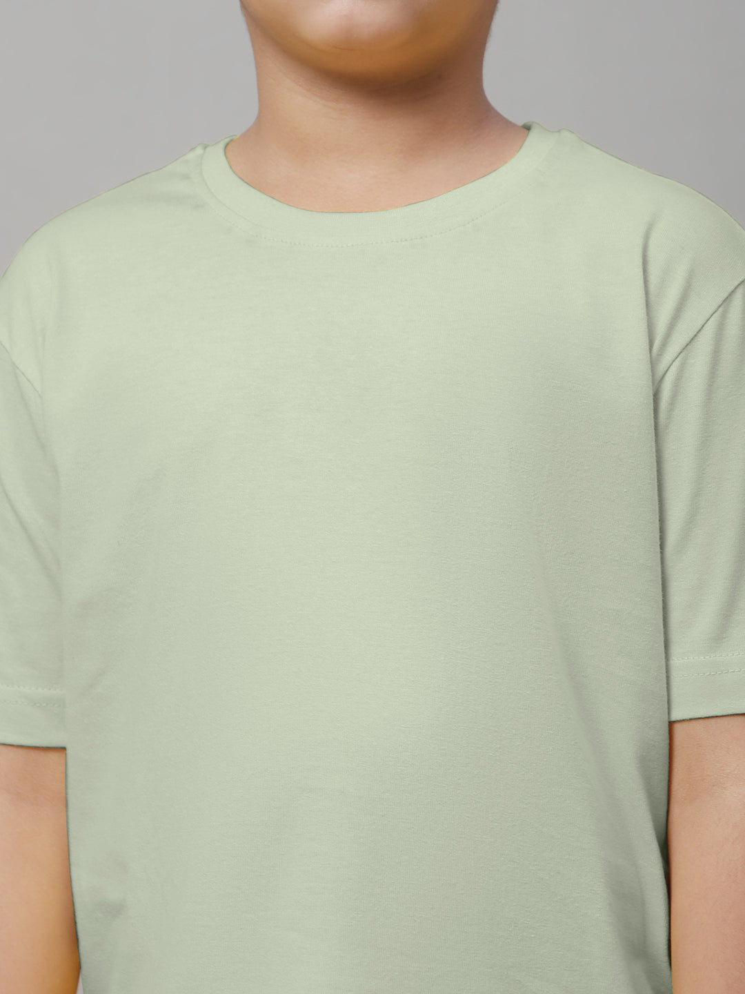 Pure Cotton Half Sleeves Round Neck 2-7Y Boys T-Shirt - Friskers