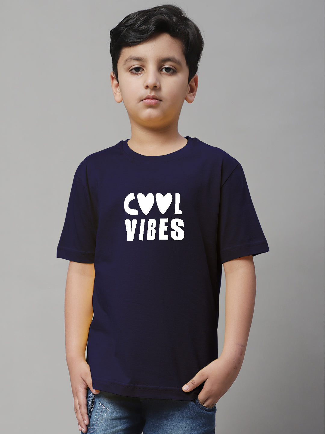 Boys Cool Vibes Regular Fit Printed T-Shirt - Friskers