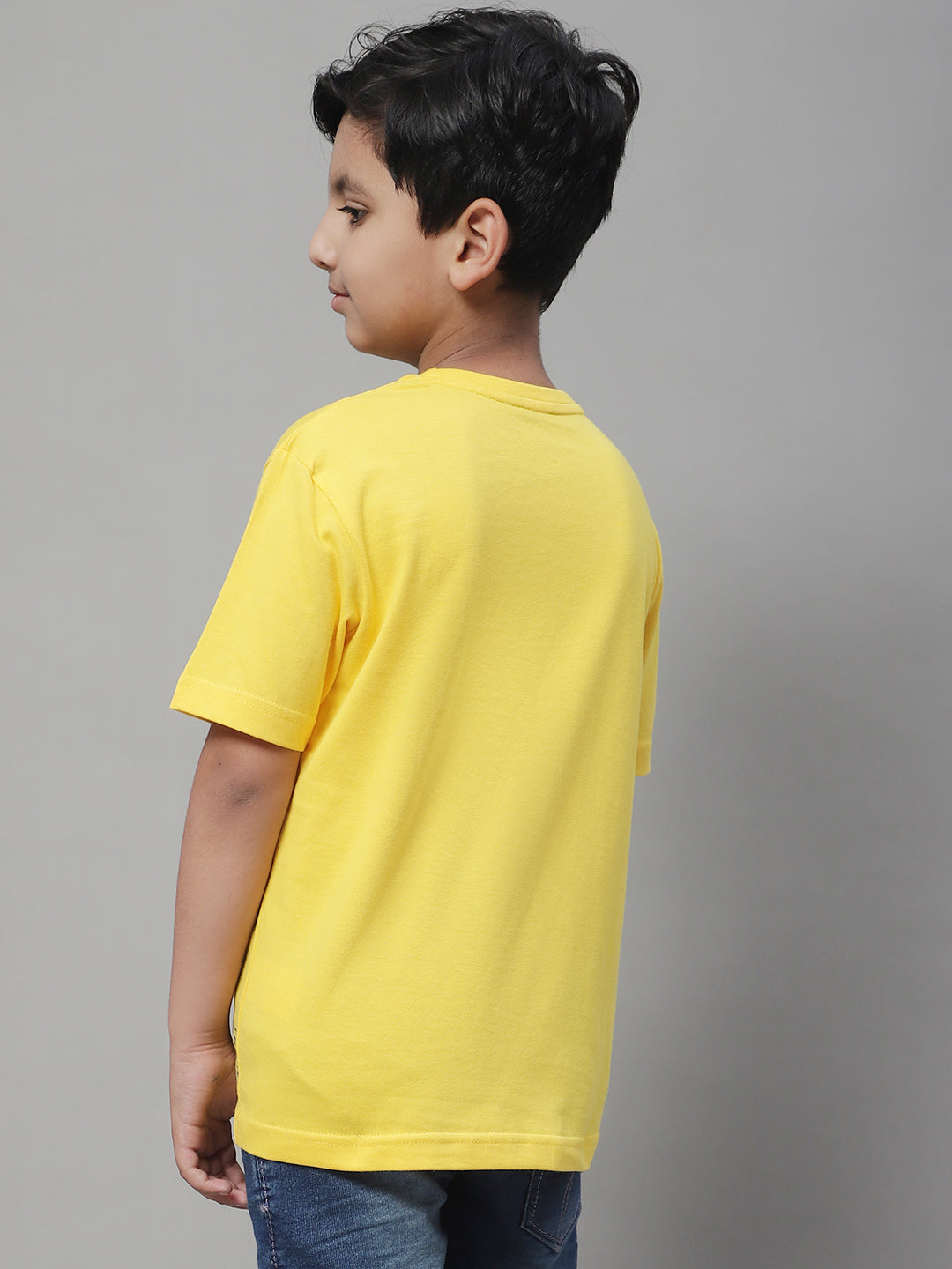 Boys Hey Casual Printed Cotton T-Shirt - Friskers