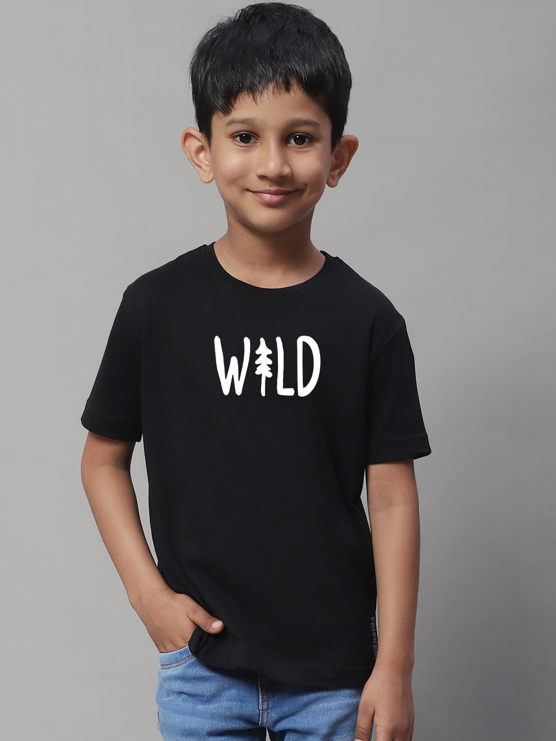 Boys Wild Regular Fit Printed T-Shirt - Friskers