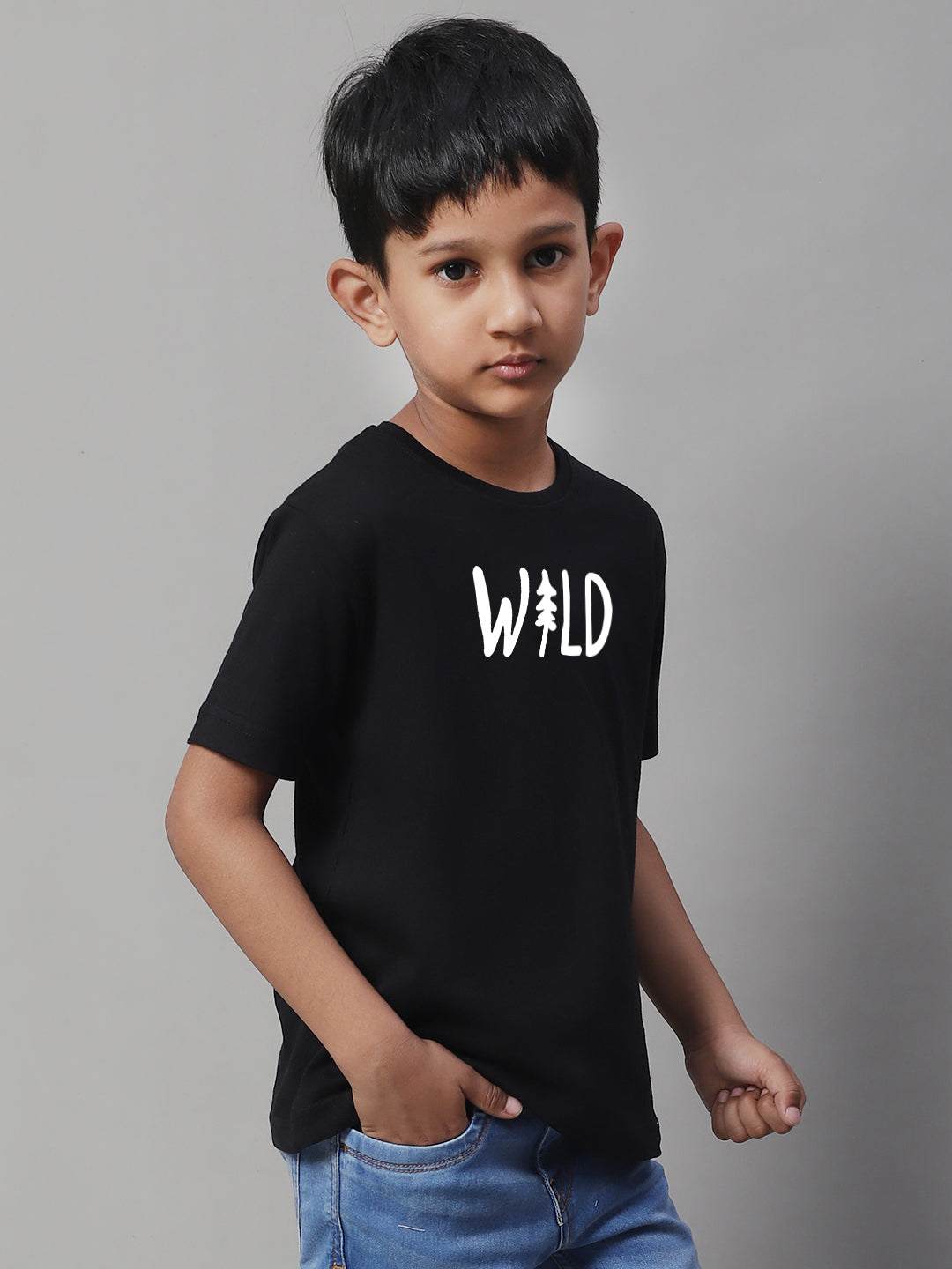 Boys Wild Regular Fit Printed T-Shirt - Friskers