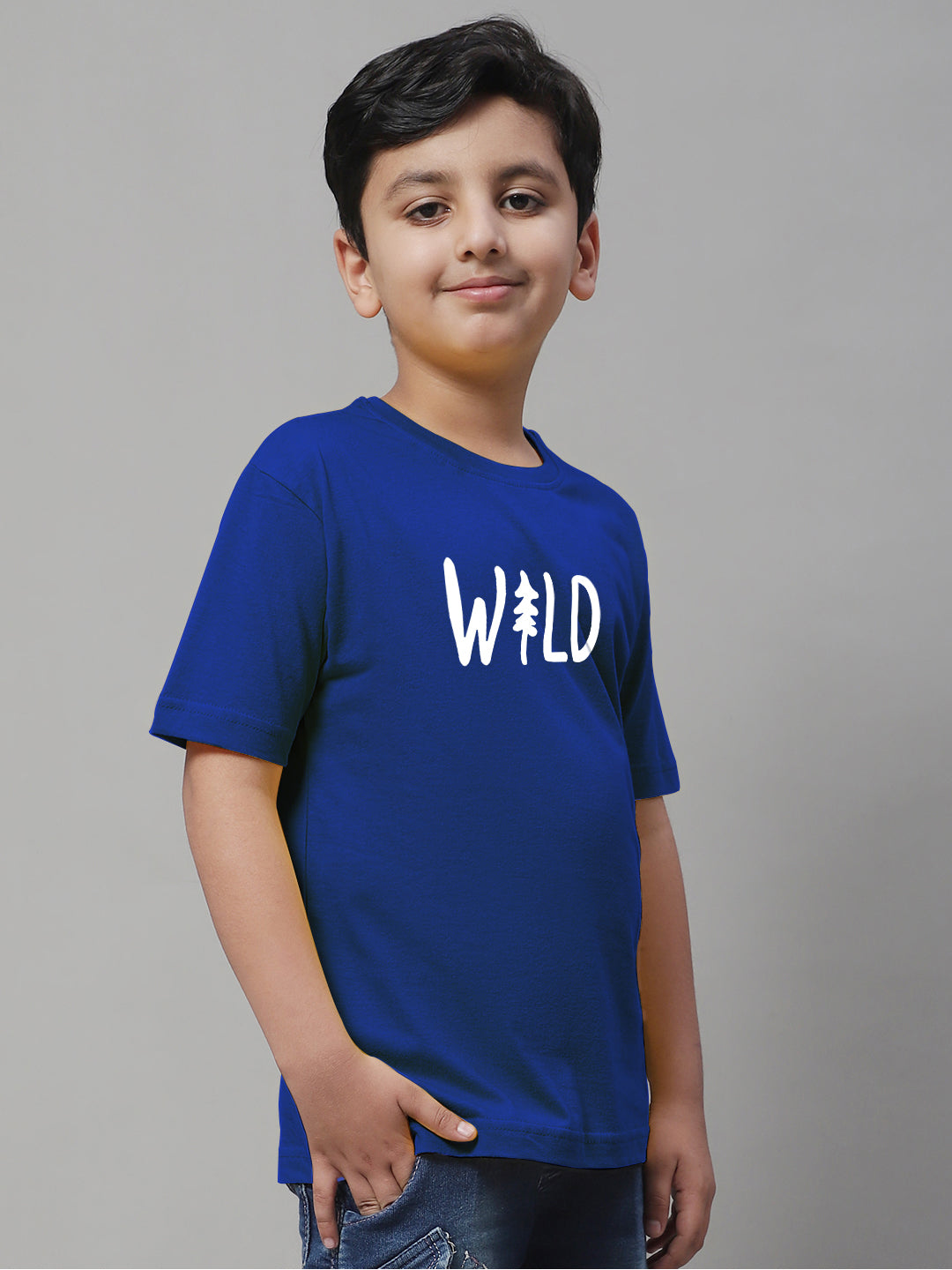 Boys Wild Regular Fit Printed T-Shirt - Friskers