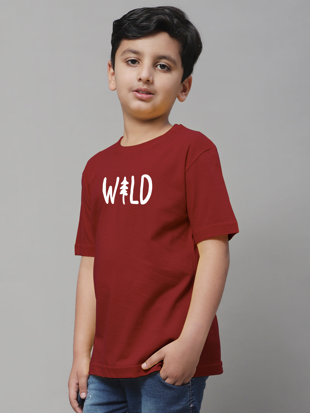 Boys Wild Regular Fit Printed T-Shirt - Friskers