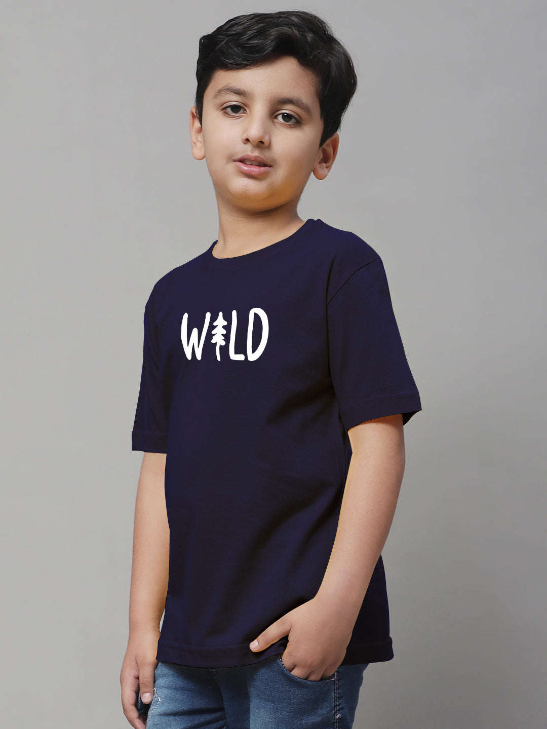 Boys Wild Regular Fit Printed T-Shirt - Friskers