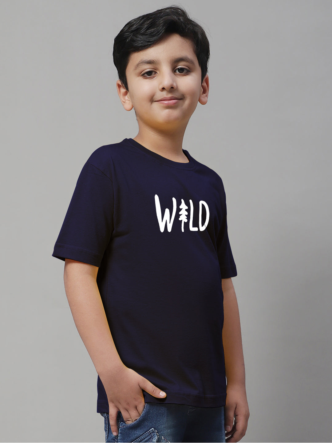 Boys Wild Regular Fit Printed T-Shirt - Friskers