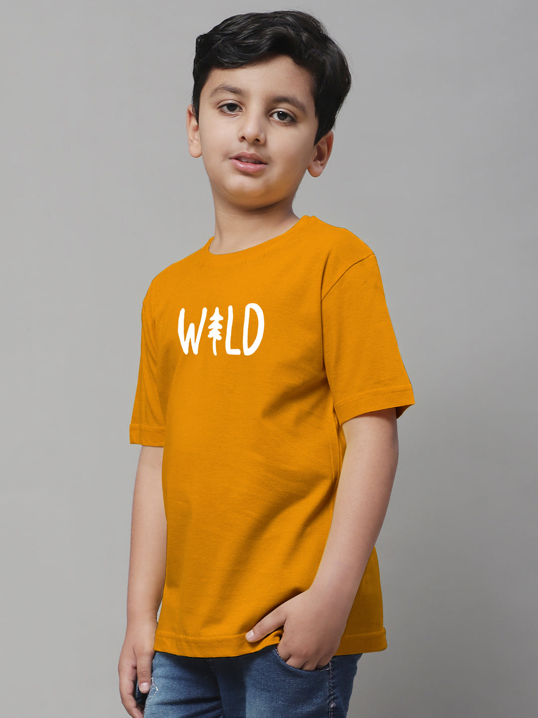Boys Wild Regular Fit Printed T-Shirt - Friskers
