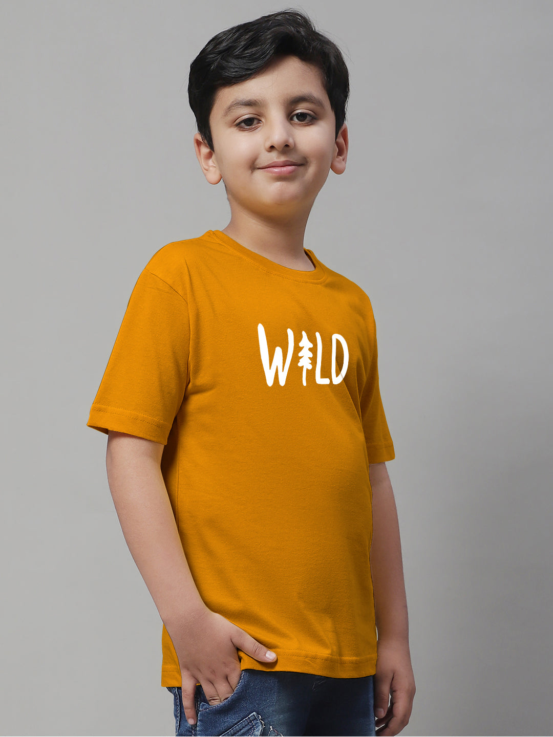 Boys Wild Regular Fit Printed T-Shirt - Friskers