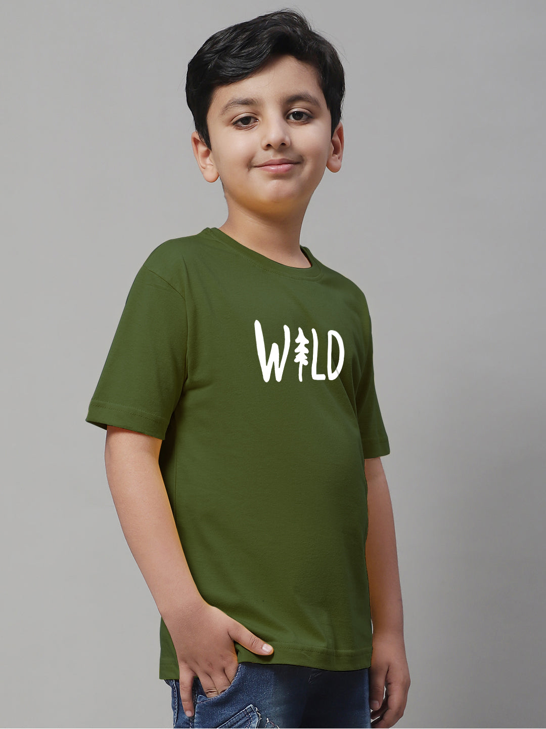 Boys Wild Regular Fit Printed T-Shirt - Friskers