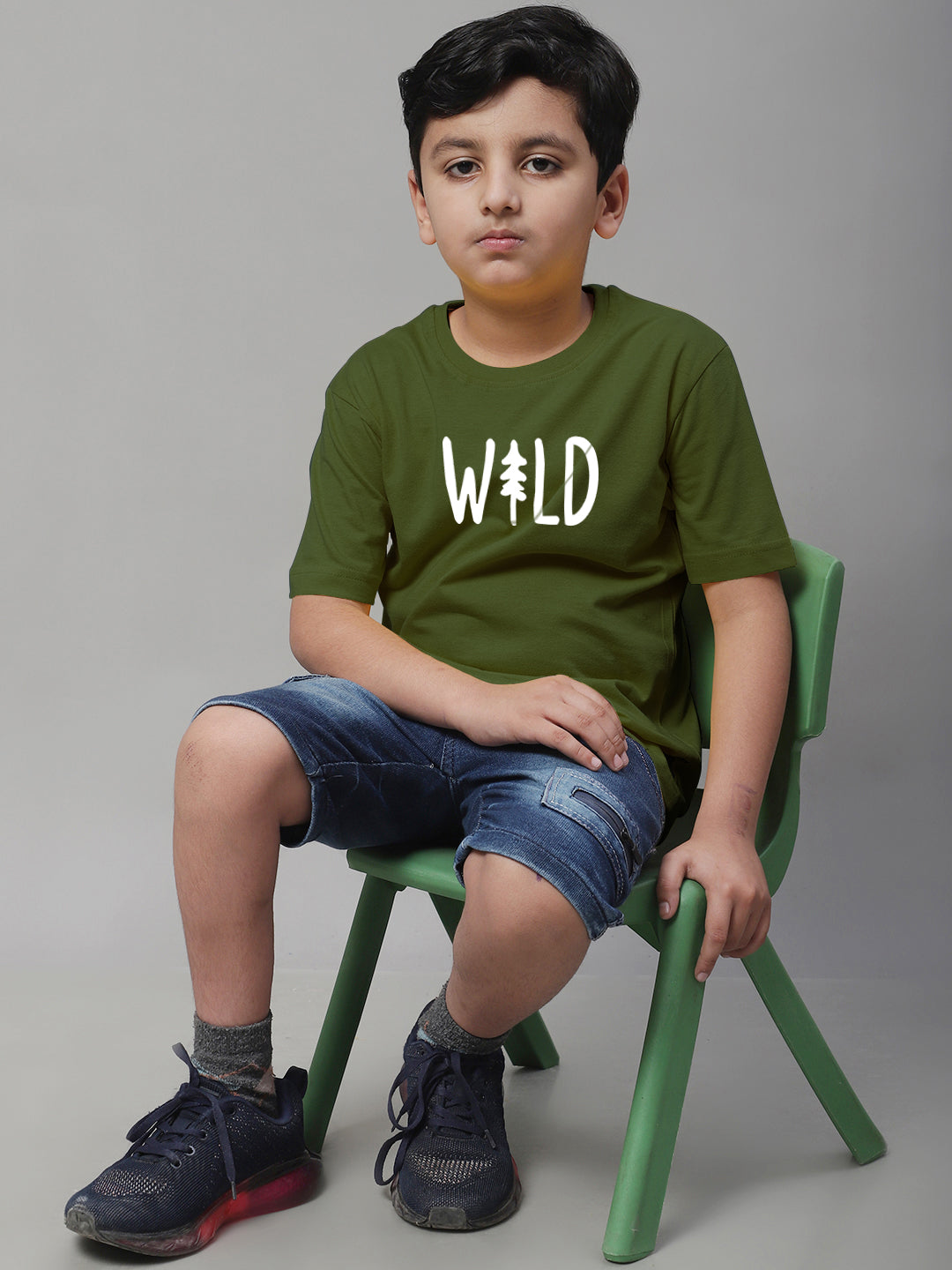 Boys Wild Regular Fit Printed T-Shirt - Friskers