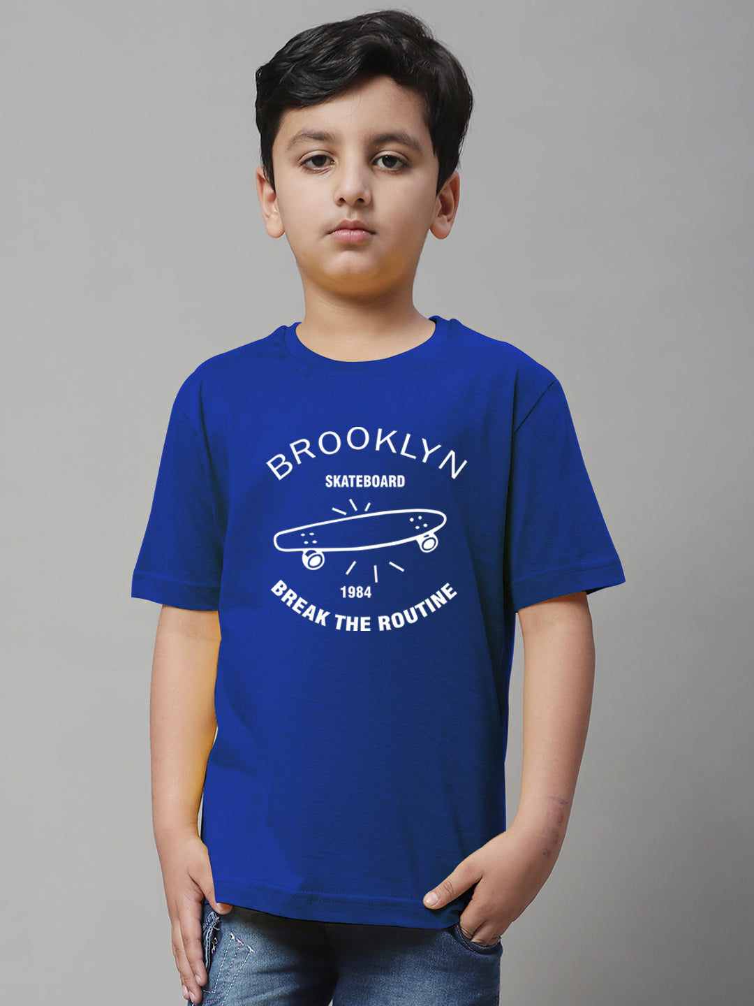 Boys Brooklyn Regular Fit Printed T-Shirt - Friskers