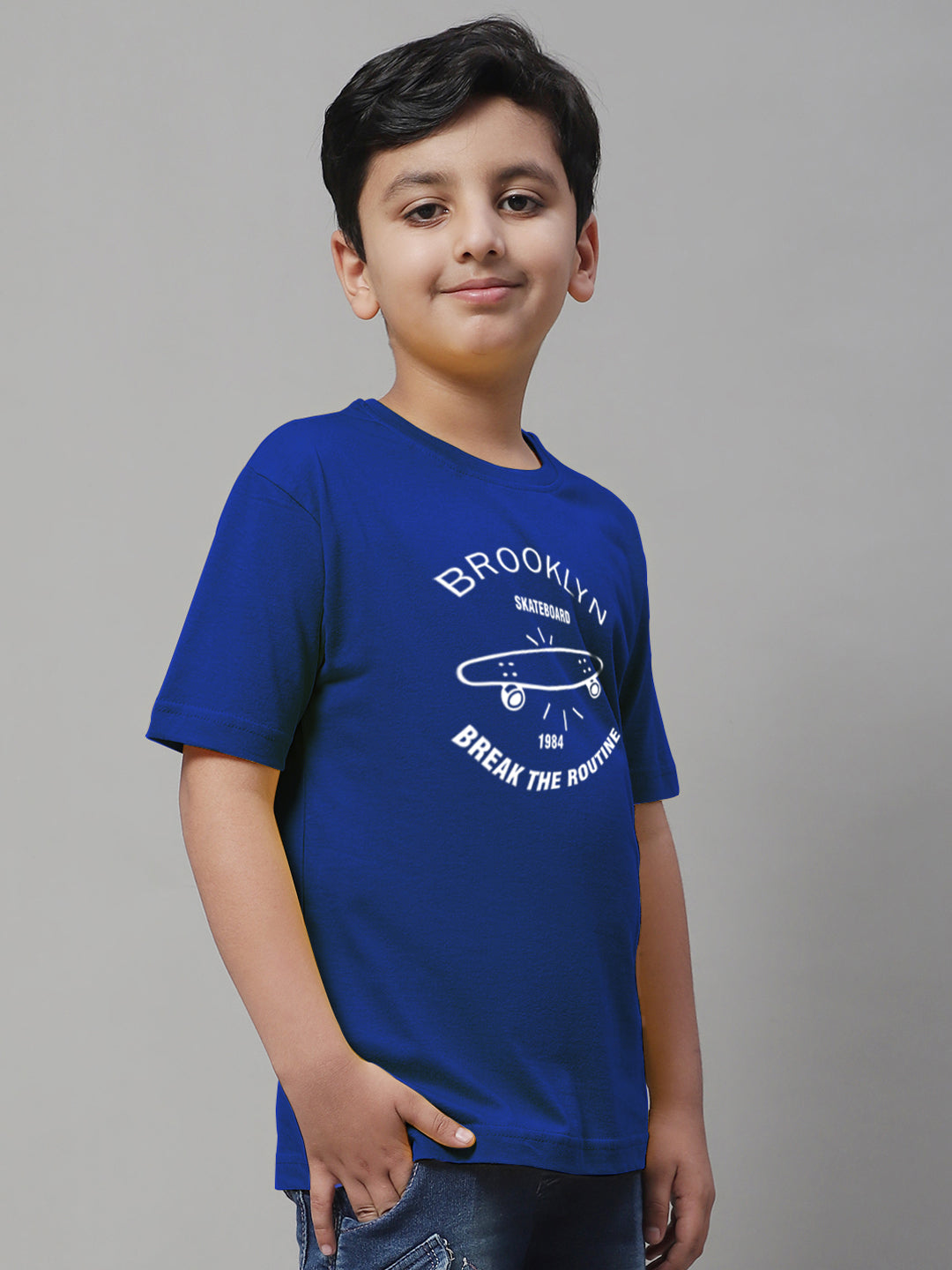 Boys Brooklyn Regular Fit Printed T-Shirt - Friskers