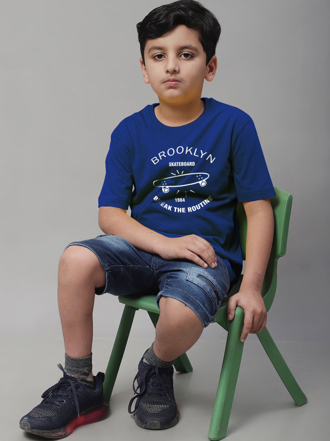 Boys Brooklyn Regular Fit Printed T-Shirt - Friskers