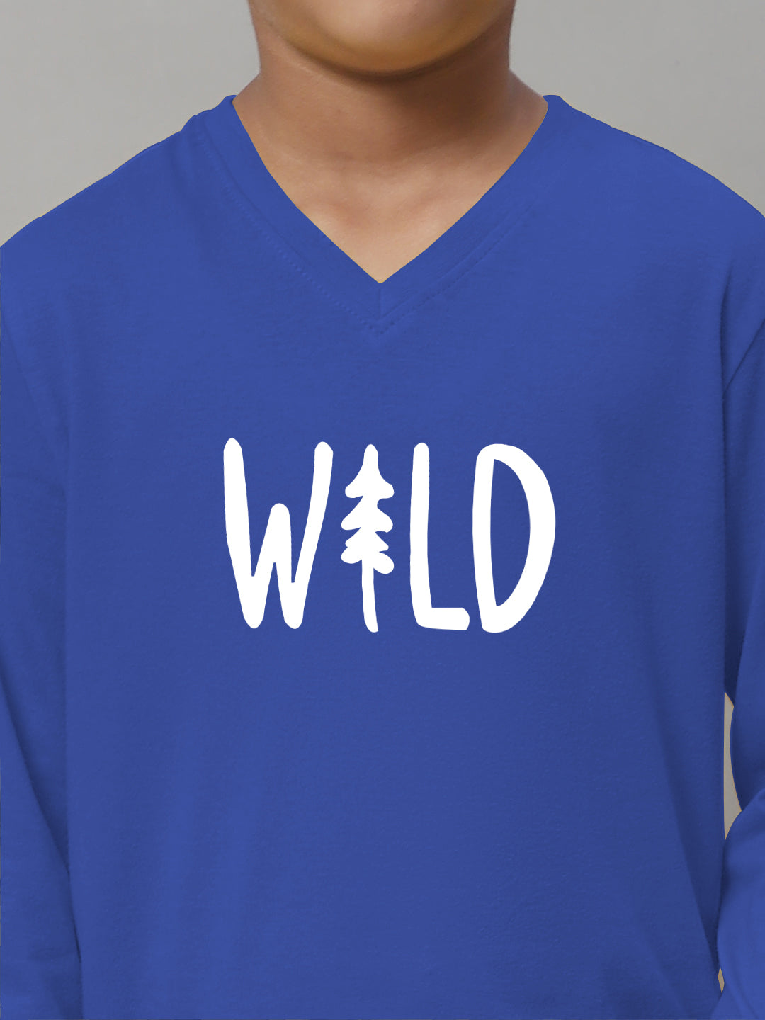 Boys Wild Full Sleeves Printed T-Shirt - Friskers