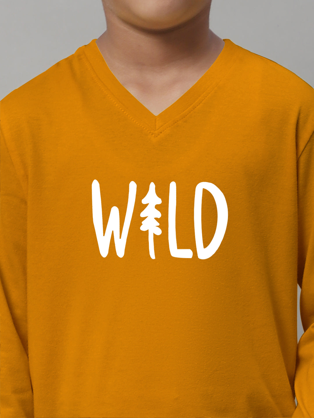 Boys Wild Full Sleeves Printed T-Shirt - Friskers