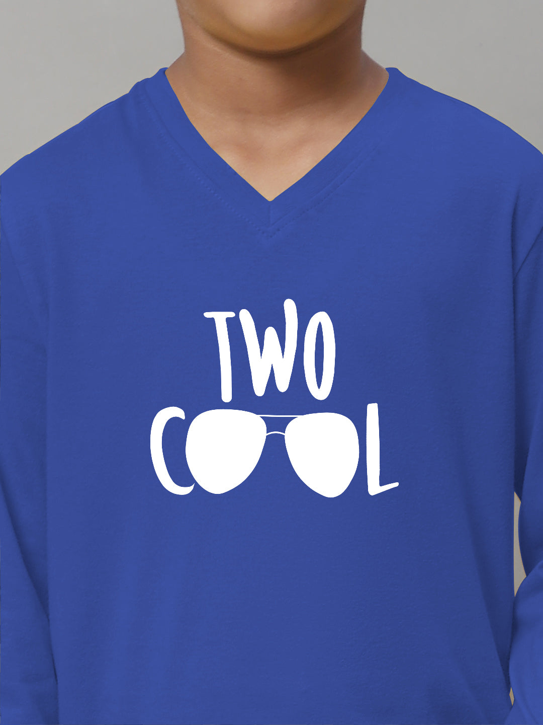 Boys Two Cool Full Sleeves Printed T-Shirt - Friskers