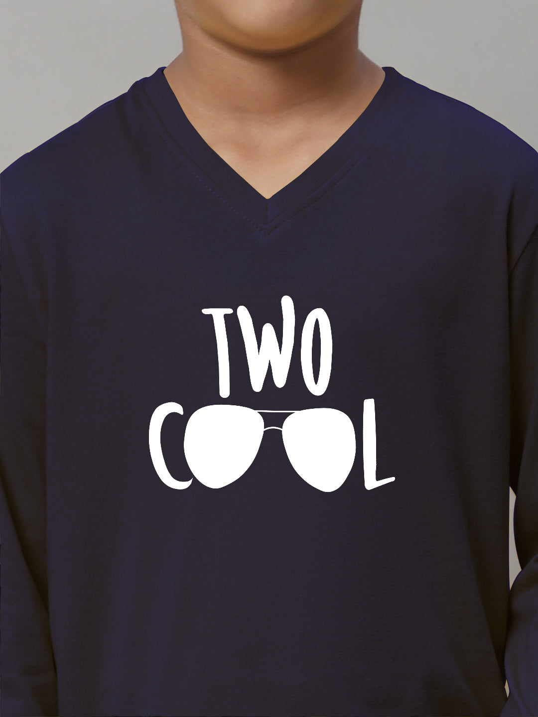 Boys Two Cool Full Sleeves Printed T-Shirt - Friskers