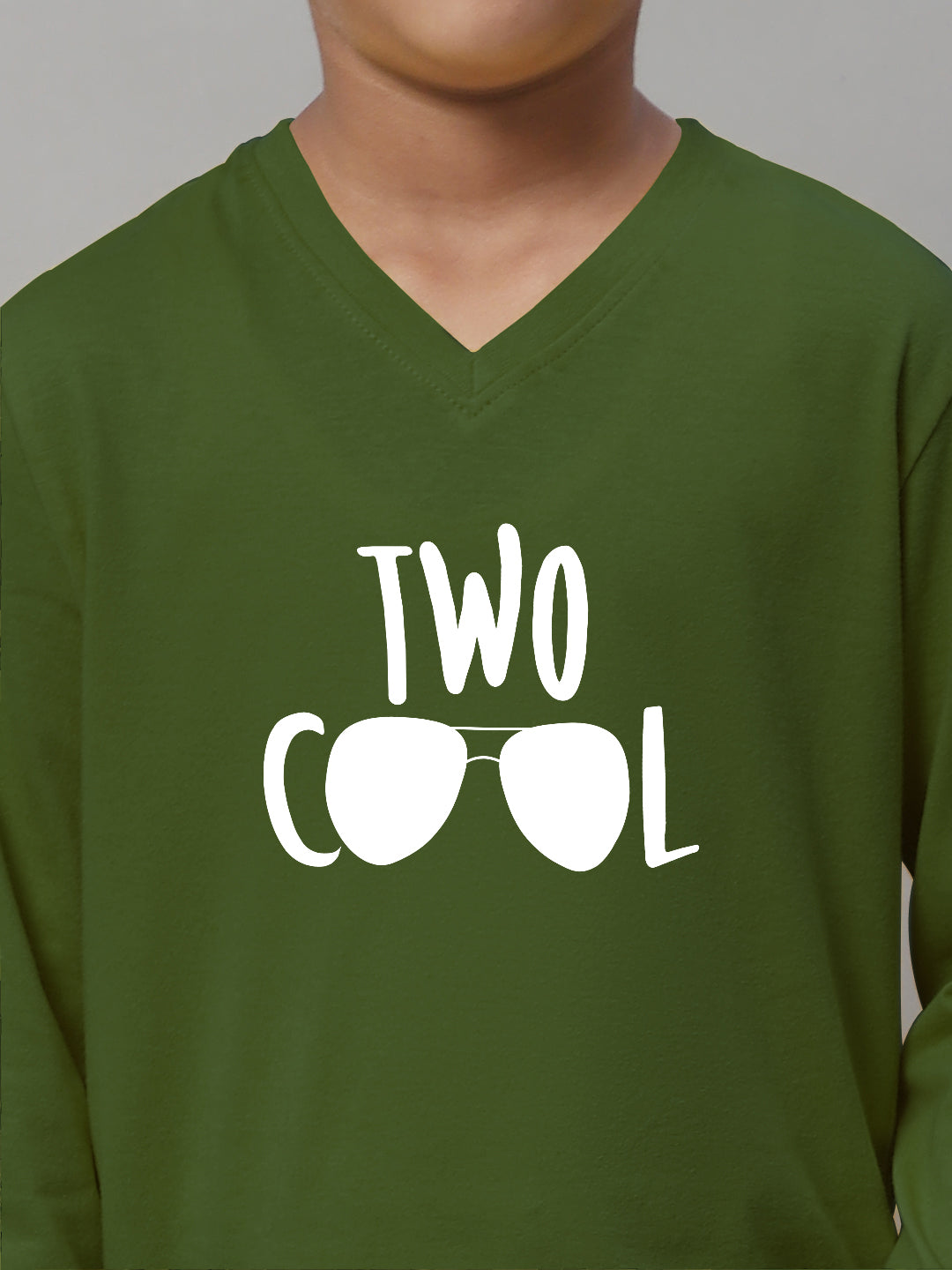 Boys Two Cool Full Sleeves Printed T-Shirt - Friskers