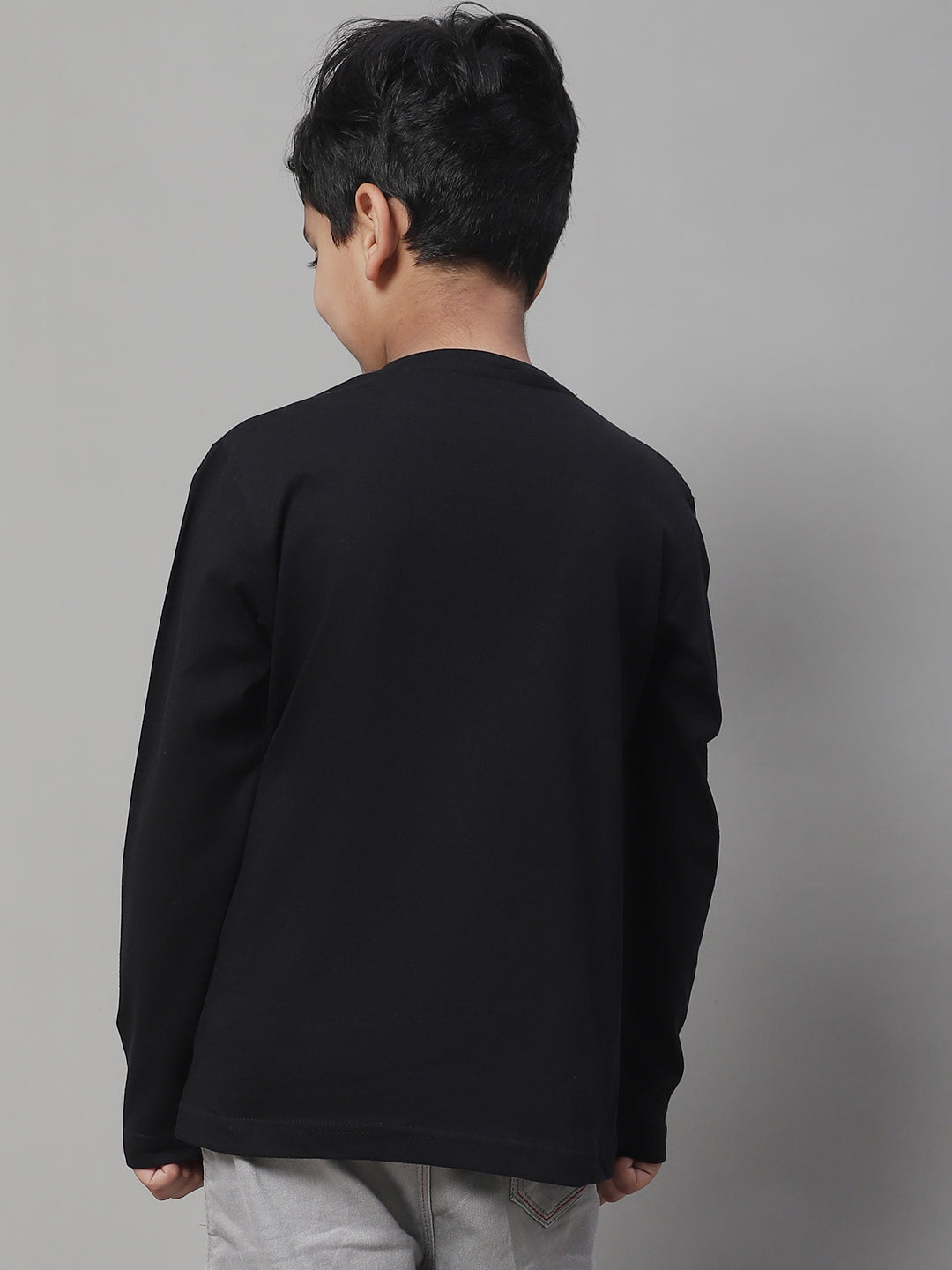 Boys Heart Full Sleeves Printed T-Shirt - Friskers