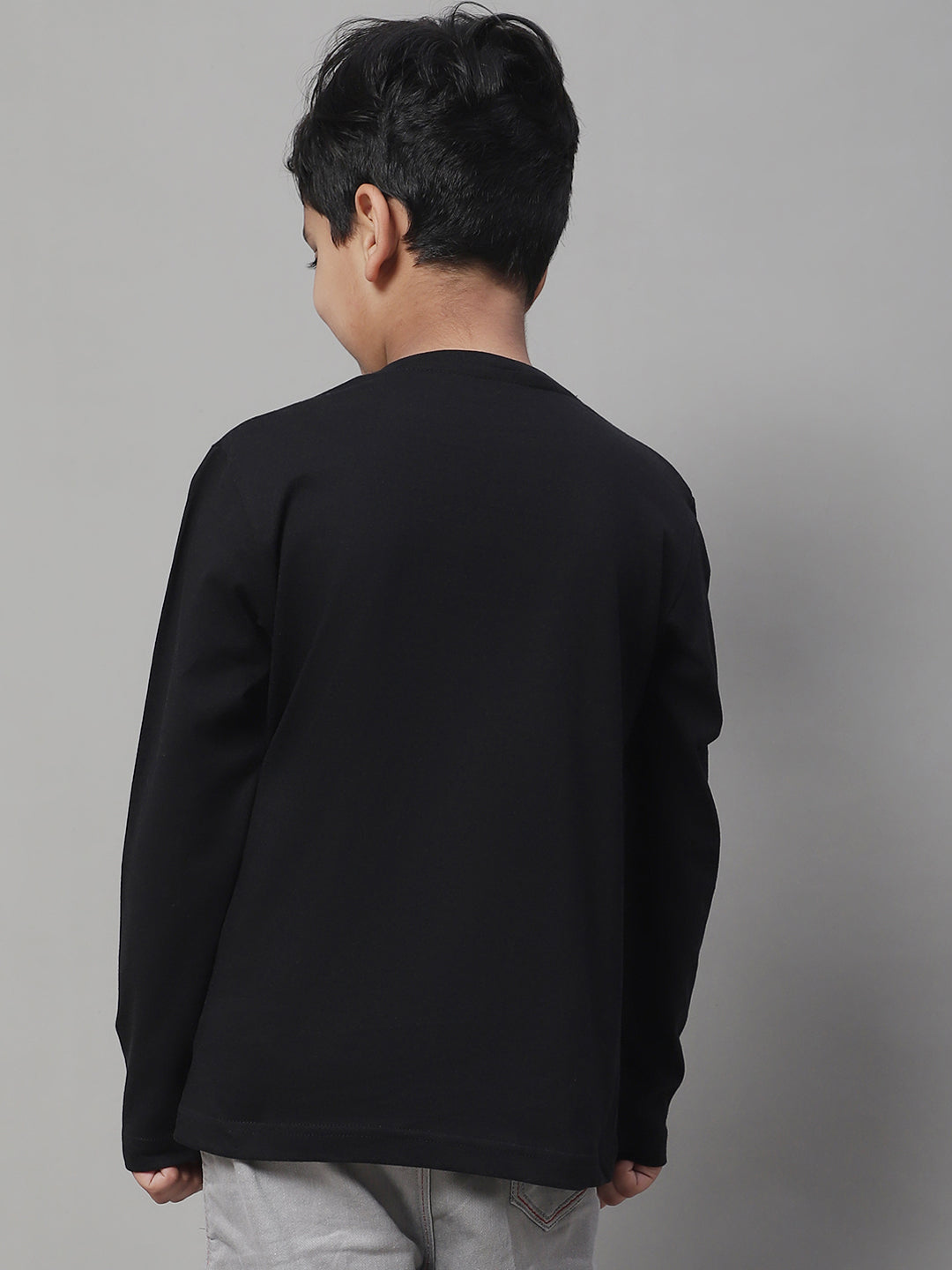 Boys Lets Party Full Sleeves Printed T-Shirt - Friskers