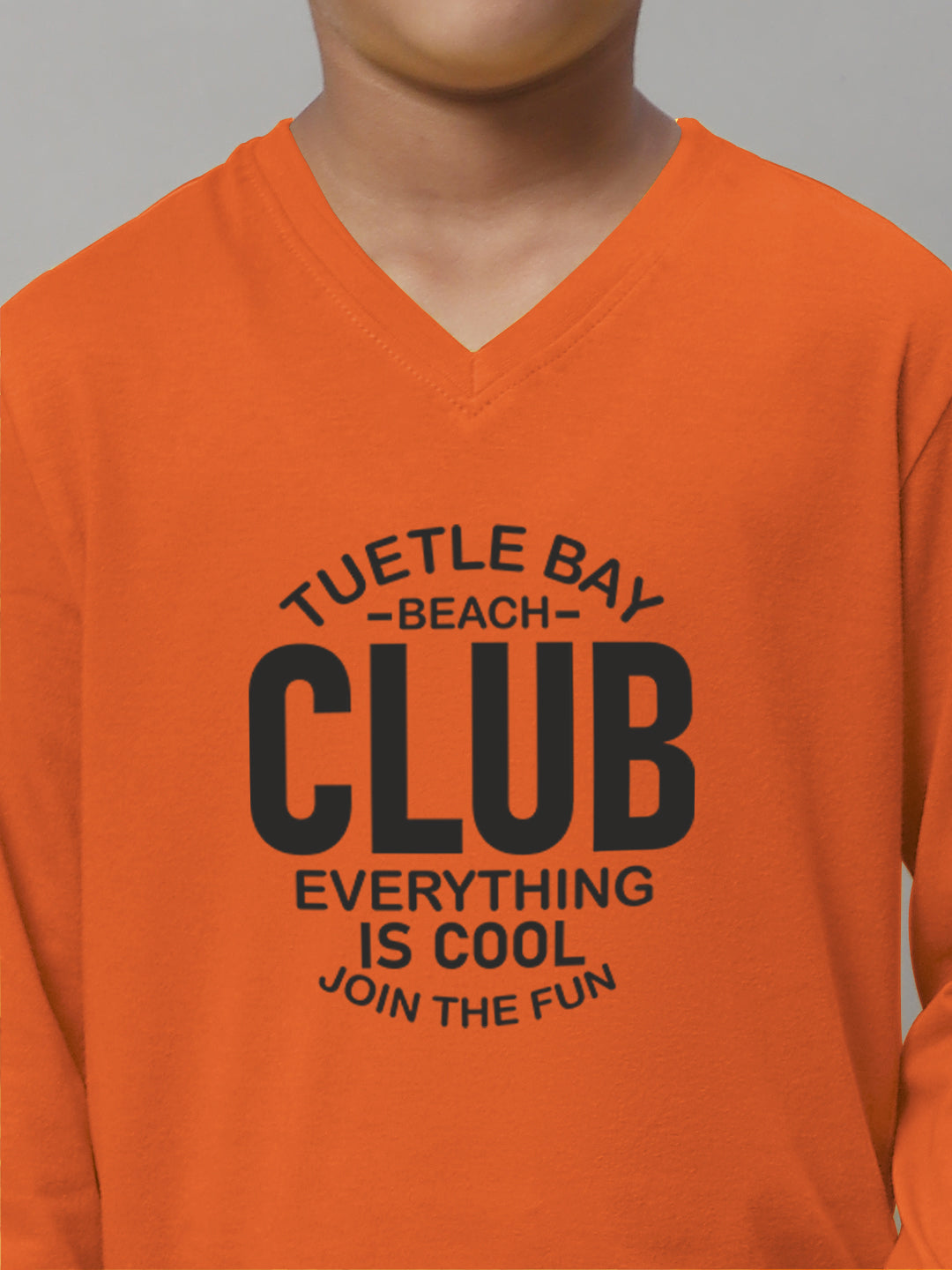 Boys Club Full Sleeves Printed T-Shirt - Friskers